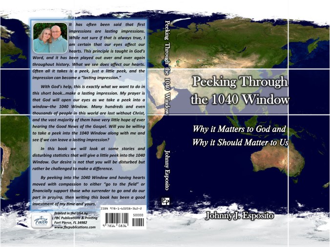 COVER PEEKING THROUGH - Johnny J. Esposito